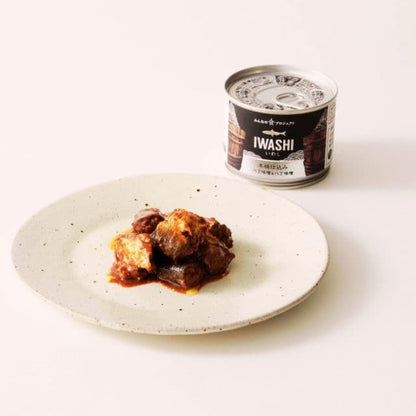 Barrel-Aged Haccho Miso &amp; Vinegar IWASH（Sardines)I Canned Fish