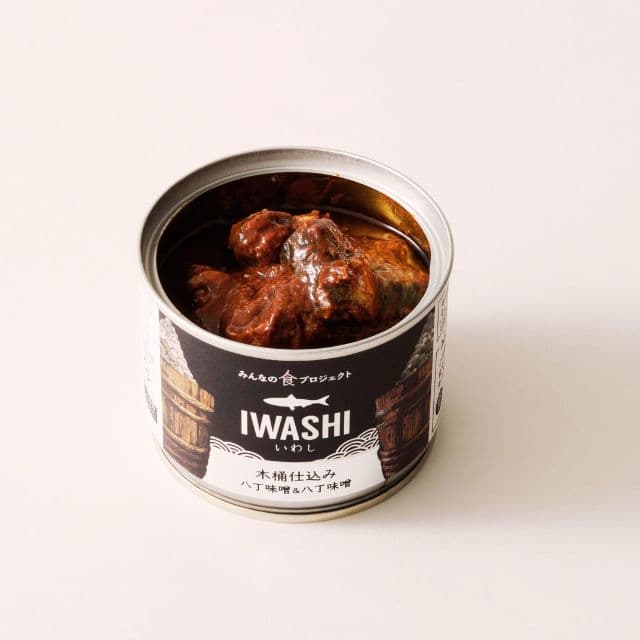 Barrel-Aged Haccho Miso &amp; Vinegar IWASH（Sardines)I Canned Fish